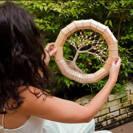 The Rain Ring - meditation and sound healing instrument; rain sound